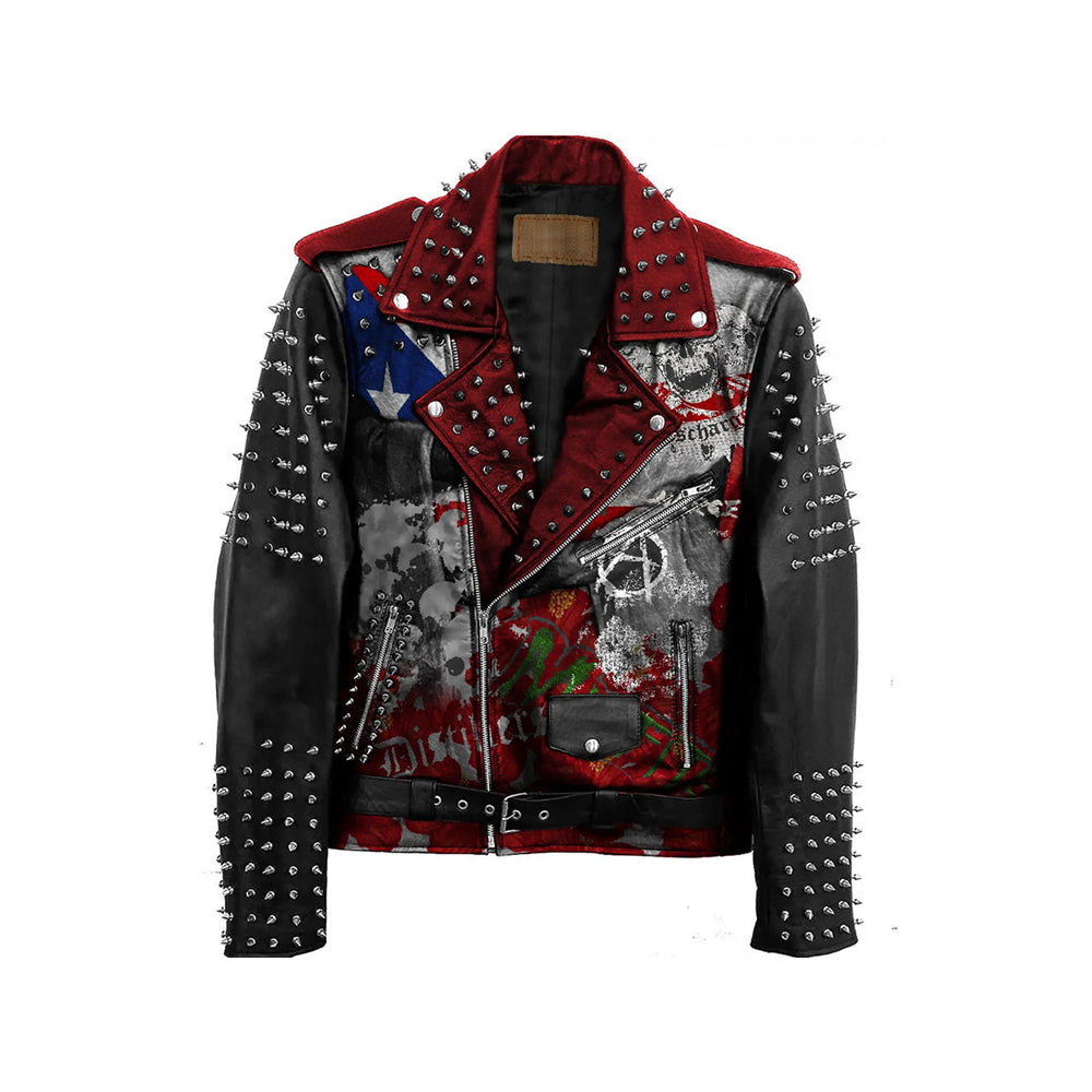 Old Hollywood Punk Style, Spikes Studs Leather, Discharge Patch Fashion, Distiller Party Wear, Misfit Studwork Gothic